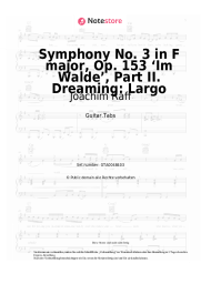 undefined Joachim Raff - Symphony No. 3 in F major, Op. 153 ‘Im Walde’, Part II. Dreaming: Largo