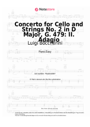 undefined Luigi Boccherini - Concerto for Cello and Strings No. 2 in D Major, G. 479: II. Adagio