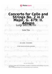 undefined Luigi Boccherini - Concerto for Cello and Strings No. 2 in D Major, G. 479: II. Adagio