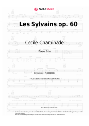 undefined Cecile Chaminade - Les Sylvains op. 60