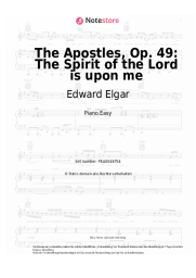 undefined Edward Elgar - The Apostles, Op. 49: The Spirit of the Lord is upon me