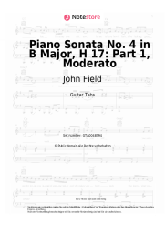 undefined John Field - Piano Sonata No. 4 in B Major, H 17: Part 1, Moderato