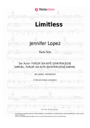 Noten, Akkorde Jennifer Lopez - Limitless