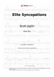 undefined Scott Joplin - Elite Syncopations