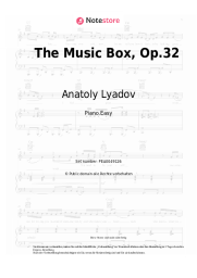 undefined Anatoly Lyadov - The Music Box, Op.32