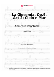 undefined Amilcare Ponchielli - La Gioconda, Op.9, Act 2: Cielo e Mar