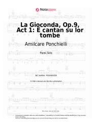 undefined Amilcare Ponchielli - La Gioconda, Op.9, Act 1: E cantan su lor tombe