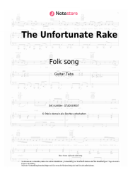 undefined Folk song - The Unfortunate Rake