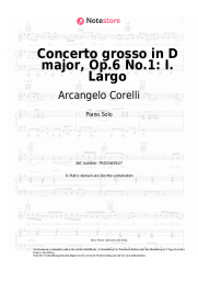 undefined Arcangelo Corelli - Concerto grosso in D major, Op.6 No.1: I. Largo