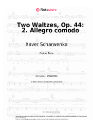 undefined Xaver Scharwenka - Two Waltzes, Op. 44: 2. Allegro comodo