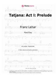 undefined Franz Lehar - Tatjana: Act I: Prelude