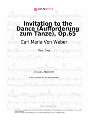 undefined Carl Maria Von Weber - Invitation to the Dance (Aufforderung zum Tanze), Op.65
