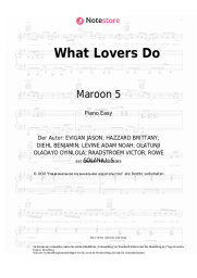 undefined Maroon 5, SZA - What Lovers Do