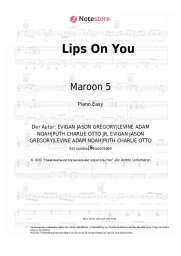 undefined Maroon 5 - Lips On You