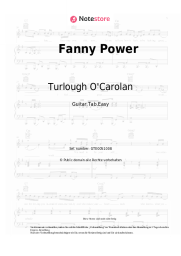 undefined Turlough O'Carolan - Fanny Power