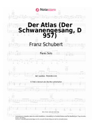 undefined Franz Schubert - Der Atlas (Der Schwanengesang, D 957)