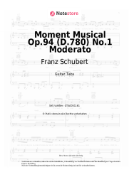 undefined Franz Schubert - Moment Musical Op.94 (D.780) No.1 Moderato