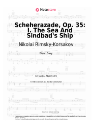 undefined Nikolai Rimsky-Korsakov - Scheherazade, Op. 35: I. The Sea And Sindbad's Ship
