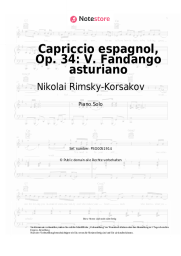 undefined Nikolai Rimsky-Korsakov - Capriccio espagnol, Op. 34: V. Fandango asturiano