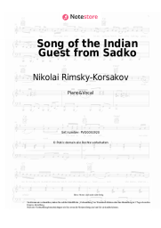 undefined Nikolai Rimsky-Korsakov - Song of the Indian Guest from Sadko