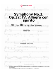 undefined Nikolai Rimsky-Korsakov - Symphony No.3, Op.32: IV. Allegro con spirito