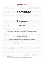 Noten, Akkorde Rompasso - Kamikaze