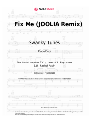 Noten, Akkorde Swanky Tunes, RAIGN - Fix Me (JOOLIA Remix)