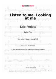 undefined Lalo Project - Listen to me, Looking at me