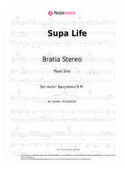 Noten, Akkorde Bratia Stereo - Supa Life