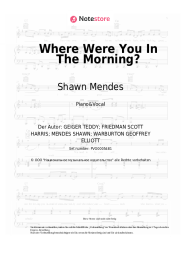 undefined Shawn Mendes - Where Were You In The Morning?