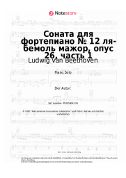 undefined Ludwig van Beethoven - Piano Sonata No. 12 in A♭ major, Op. 26, 1st Movement