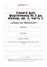 undefined Ludwig van Beethoven - Piano Sonata No. 3 in C major, Op. 2, 1st Movement