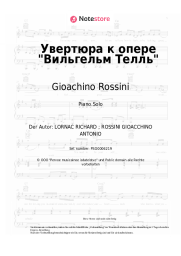 Noten, Akkorde Gioachino Rossini - Overture from Guillaume Tell