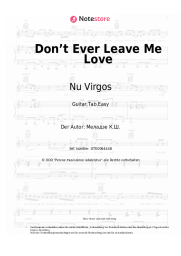 undefined Nu Virgos - Don’t  Ever Leave Me Love