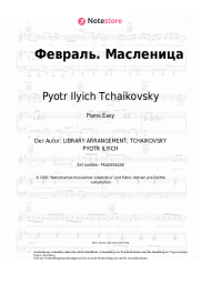 undefined Pyotr Ilyich Tchaikovsky - February. Pancake week