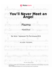 Noten, Akkorde Plazma - You’ll Never Meet an Angel