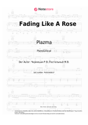 undefined Plazma - Fading Like A Rose
