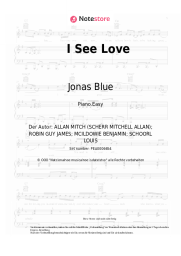 Noten, Akkorde Jonas Blue, Joe Jonas - I See Love