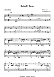 Noten, Akkorde Lil Pump - Butterfly Doors
