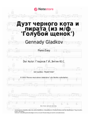 undefined Gennady Gladkov - Дуэт черного кота и пирата (из м/ф 'Голубой щенок')