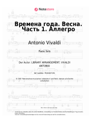 undefined Antonio Vivaldi - 4 Seasons. Spring, movement 1: Allegro