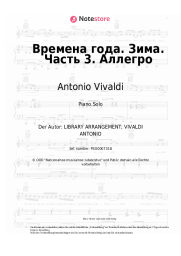 undefined Antonio Vivaldi - 4 Seasons. Winter, movement 3: Allegro