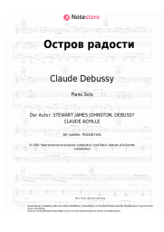 Noten, Akkorde Claude Debussy - L'isle joyeuse