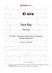 undefined Yara Ray - El aire