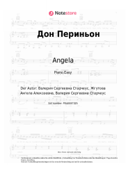 Noten, Akkorde Angela, Laganza - Дон Периньон