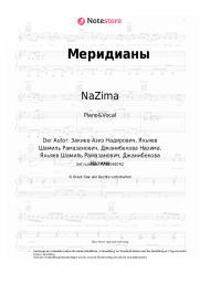 Noten, Akkorde NaZima, SHAMI - Меридианы