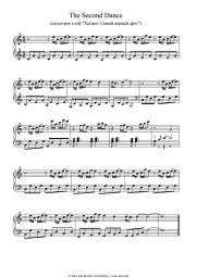Noten, Akkorde Jan Kaczmarek - The Second Dance