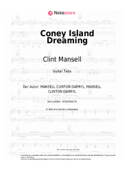 Noten, Akkorde Clint Mansell, Kronos Quartet - Coney Island Dreaming
