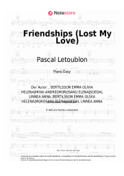undefined Pascal Letoublon, Leony - Friendships (Lost My Love)