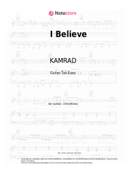 undefined KAMRAD - I Believe